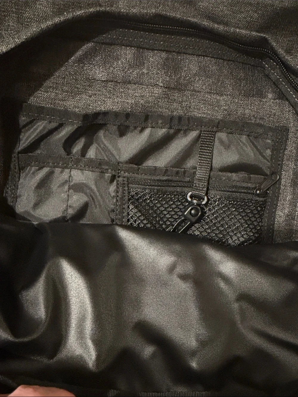 EASTPAK PINNACLE BLACK DENIM BACKBACK/NWT